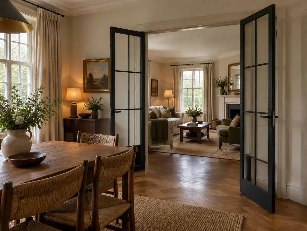 Illustrative image of internal doors