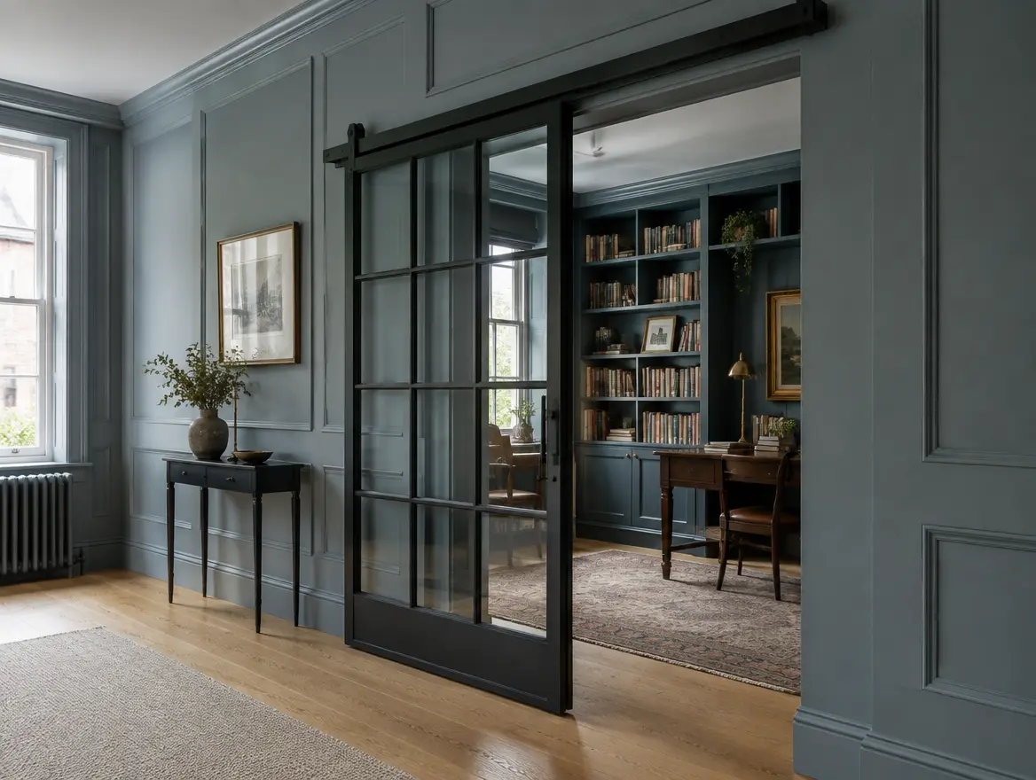 Illustrative image of sliding doors